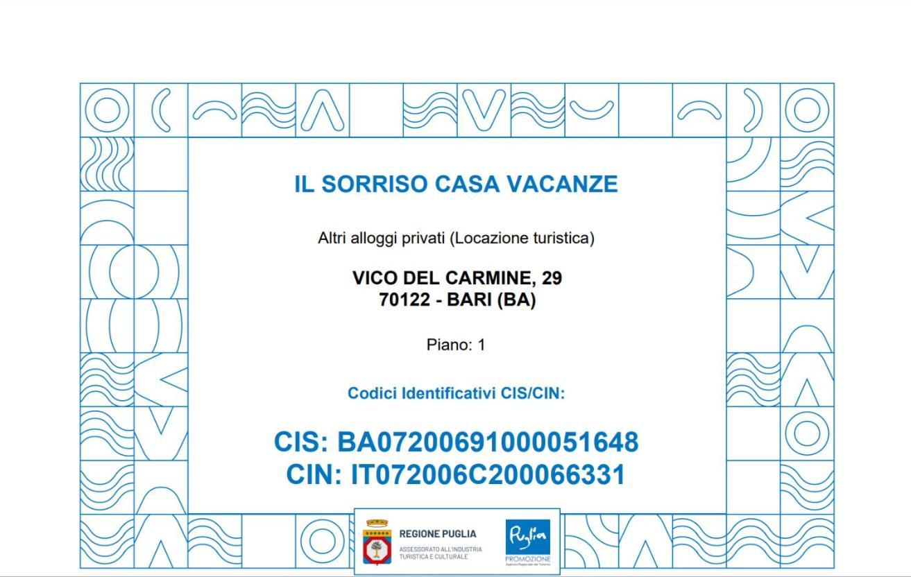 Il Sorriso Casa Vacanze Bari Luaran gambar